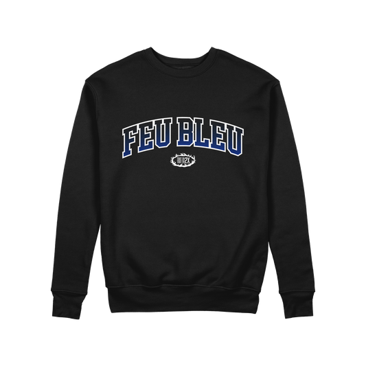 Crewneck "Feu Bleu"