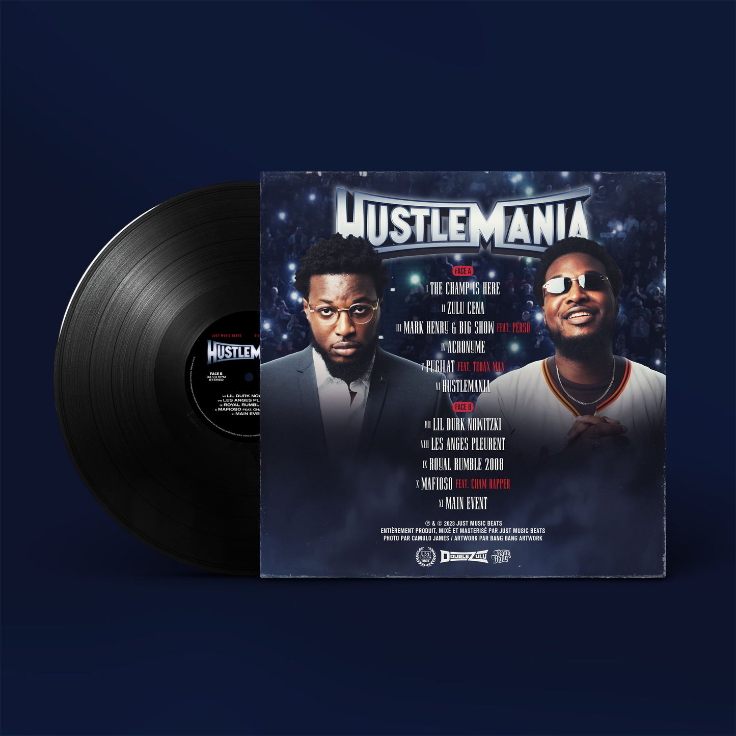 PRE-COMMANDE Vinyle HUSTLEMANIA